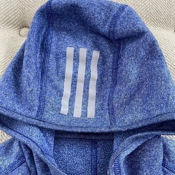Adidas Running Climalite Pullover Hoodie Thumbholes S - Picture 5 of 7